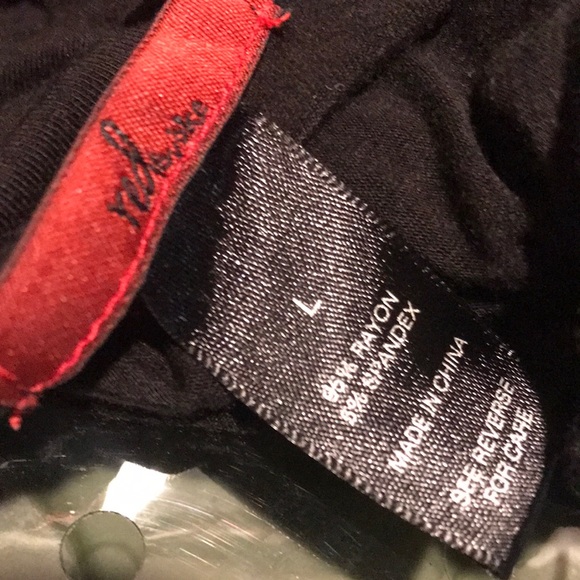 BKE L Black Cut Out Tshirt Lots Of Peekaboo! - Picture 11 of 13